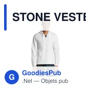 STONE UNI HOODIE 260g - Miniature 7