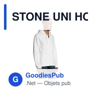 STONE UNI HOODIE 260g - Miniature 9