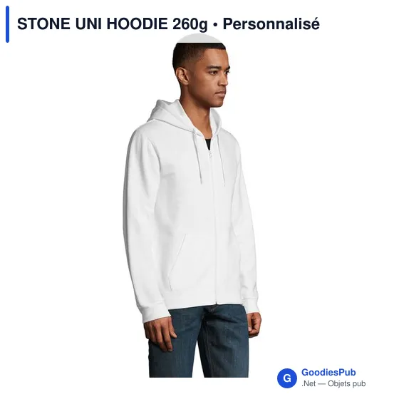STONE UNI HOODIE 260g - Image 9