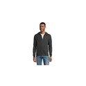 Variante anthracite chiné - STONE UNI HOODIE 260g