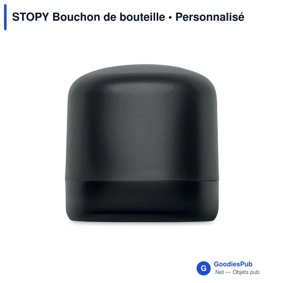 Bouchon de bouteille personnalisable STOPY avec logo - Image 2