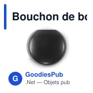 Bouchon de bouteille personnalisable STOPY avec logo - Miniature 3