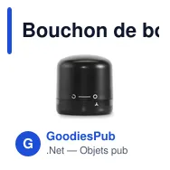 Bouchon de bouteille personnalisable STOPY avec logo - Miniature 4