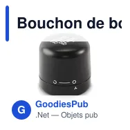Bouchon de bouteille personnalisable STOPY avec logo - Miniature 5