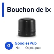 Bouchon de bouteille personnalisable STOPY avec logo - Miniature 6