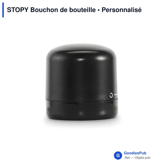 Bouchon de bouteille personnalisable STOPY avec logo - Image 7
