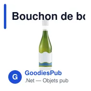 Bouchon de bouteille personnalisable STOPY avec logo - Miniature 8