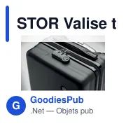 STOR Valise trolley sous siège - Miniature 2