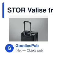 STOR Valise trolley sous siège - Miniature 11