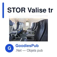 STOR Valise trolley sous siège - Miniature 12