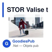 STOR Valise trolley sous siège - Miniature 6