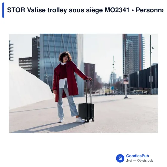 STOR Valise trolley sous siège - Image 6