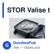 STOR Valise trolley sous siège - Miniature 7