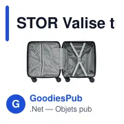 STOR Valise trolley sous siège - Miniature 8