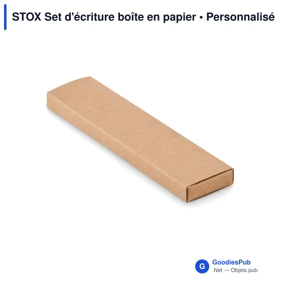 STOX Set d'écriture boîte en papier - Image 3
