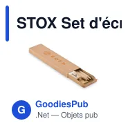 STOX Set d'écriture boîte en papier - Miniature 4