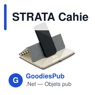 STRATA Cahier A5 support de téléphone - Miniature 11