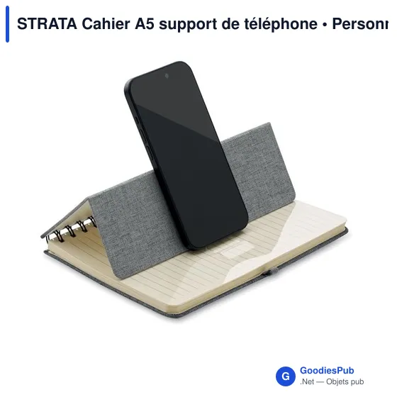 STRATA Cahier A5 support de téléphone - Image 11