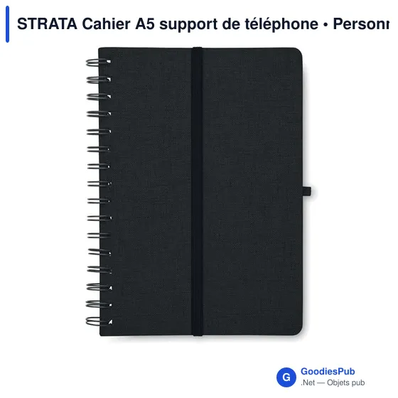 STRATA Cahier A5 support de téléphone - Image 4