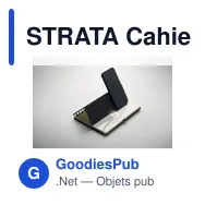 STRATA Cahier A5 support de téléphone - Miniature 5