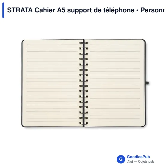 STRATA Cahier A5 support de téléphone - Image 7