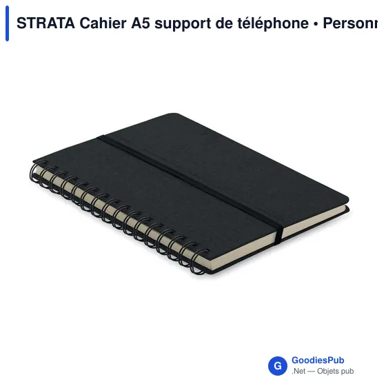 STRATA Cahier A5 support de téléphone - Image 8
