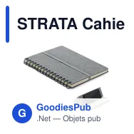 STRATA Cahier A5 support de téléphone - Miniature 9