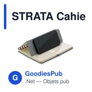 STRATA Cahier A5 support de téléphone - Miniature 10