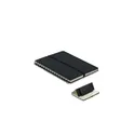 Variante noir - STRATA Cahier A5 support de téléphone