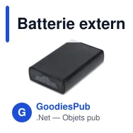 Batterie externe personnalisable 10000 mAh Power Delivery avec logo - Stratos - Miniature 2