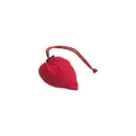 Variante rouge - Sac pliable en coton personnalisable pour logo - Strawberry Cotton