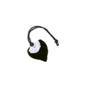 Variante noir - Sac de courses pliable personnalisable avec logo - Strawberry
