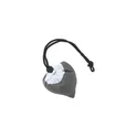 Variante gris foncé - Sac de courses pliable personnalisable avec logo - Strawberry