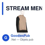 STREAM MEN Bodywarmer - Miniature 3