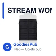 STREAM WOMEN Bodywarmer - Miniature 1