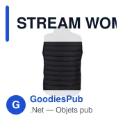 STREAM WOMEN Bodywarmer - Miniature 2