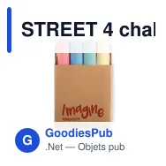 STREET 4 chalk sticks - Miniature 3