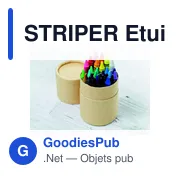 STRIPER Etui 30 crayons cire - Miniature 5