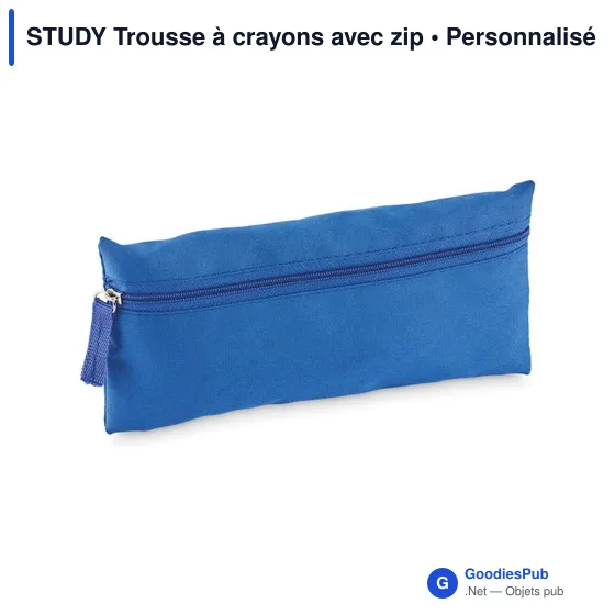 Trousse à crayons personnalisable en PET recyclé avec logo - Image 5
