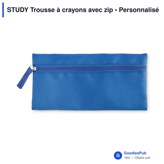 Trousse à crayons personnalisable en PET recyclé avec logo - Image 6
