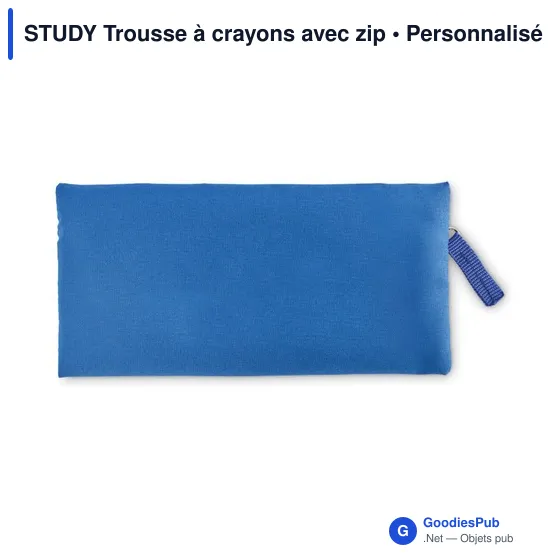 Trousse à crayons personnalisable en PET recyclé avec logo - Image 7