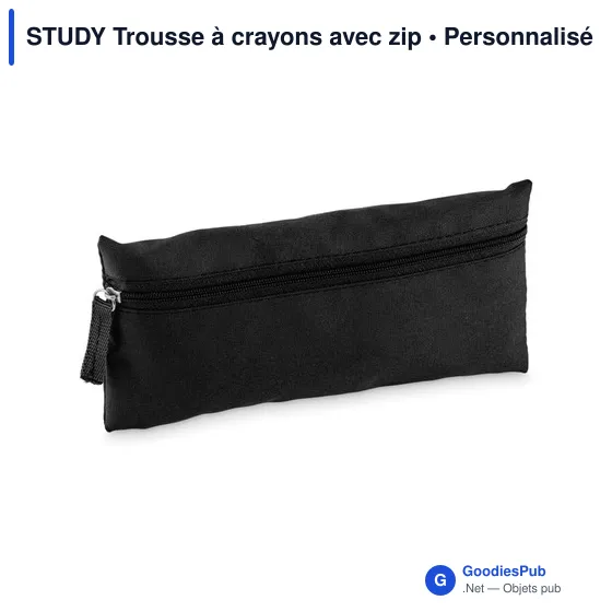 Trousse à crayons personnalisable en PET recyclé avec logo - Image 9