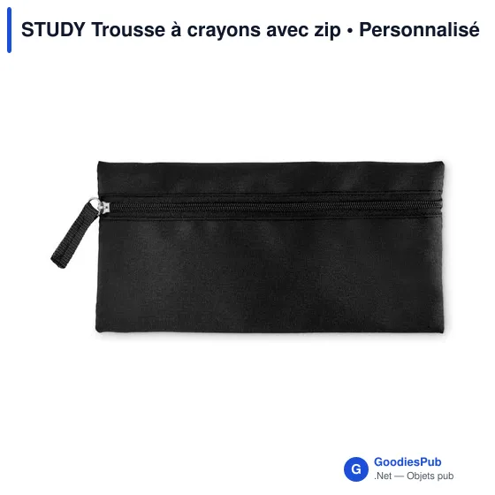 Trousse à crayons personnalisable en PET recyclé avec logo - Image 10