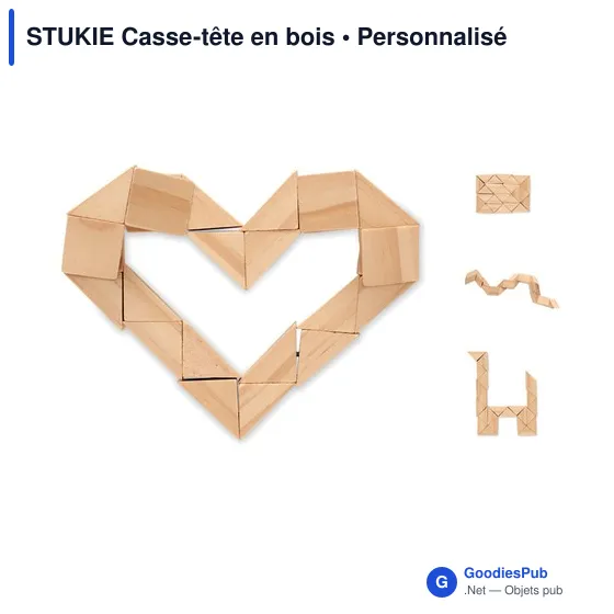 STUKIE Casse-tête en bois - Image 1