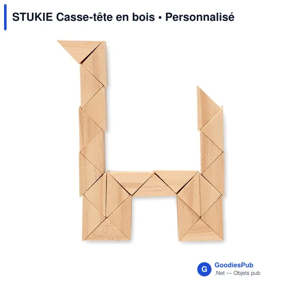 STUKIE Casse-tête en bois - Image 5