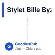 Stylet Bille Byzar - Miniature 9