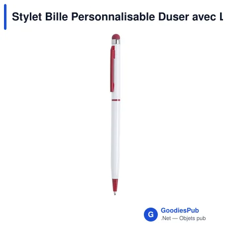 Stylet Bille Personnalisable Duser avec Logo - Aluminium