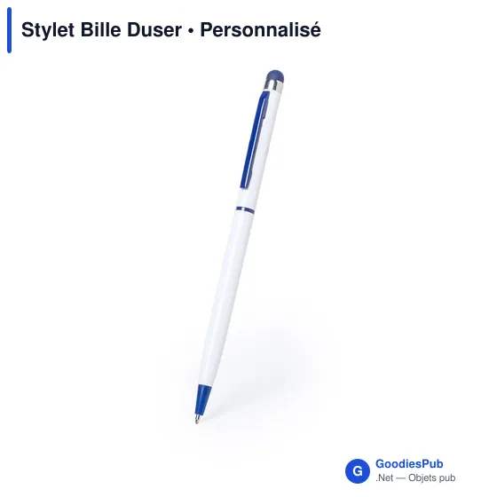 Stylet Bille Personnalisable Duser avec Logo - Aluminium - Image 11
