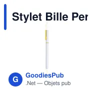 Stylet Bille Personnalisable Duser avec Logo - Aluminium - Miniature 10
