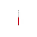 Variante rouge - Stylo tactile personnalisable avec logo pour entreprises